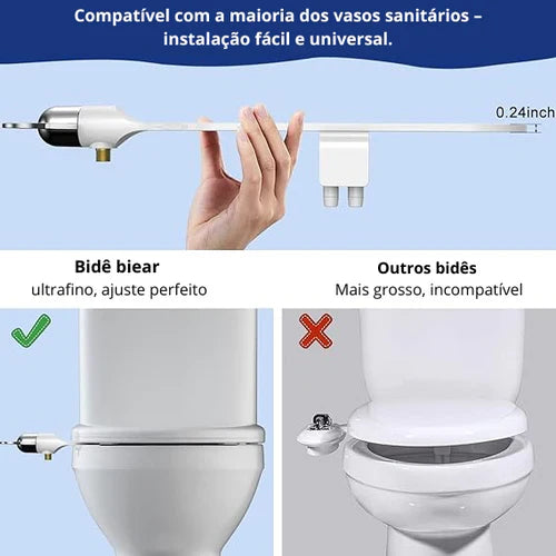 Bidê – Higiene Inteligente para o seu Banheiro