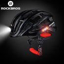 Capacete Ciclismo com Lanterna Profissional Masculino/Feminino RockBros