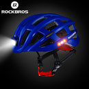 Capacete Ciclismo com Lanterna Profissional Masculino/Feminino RockBros