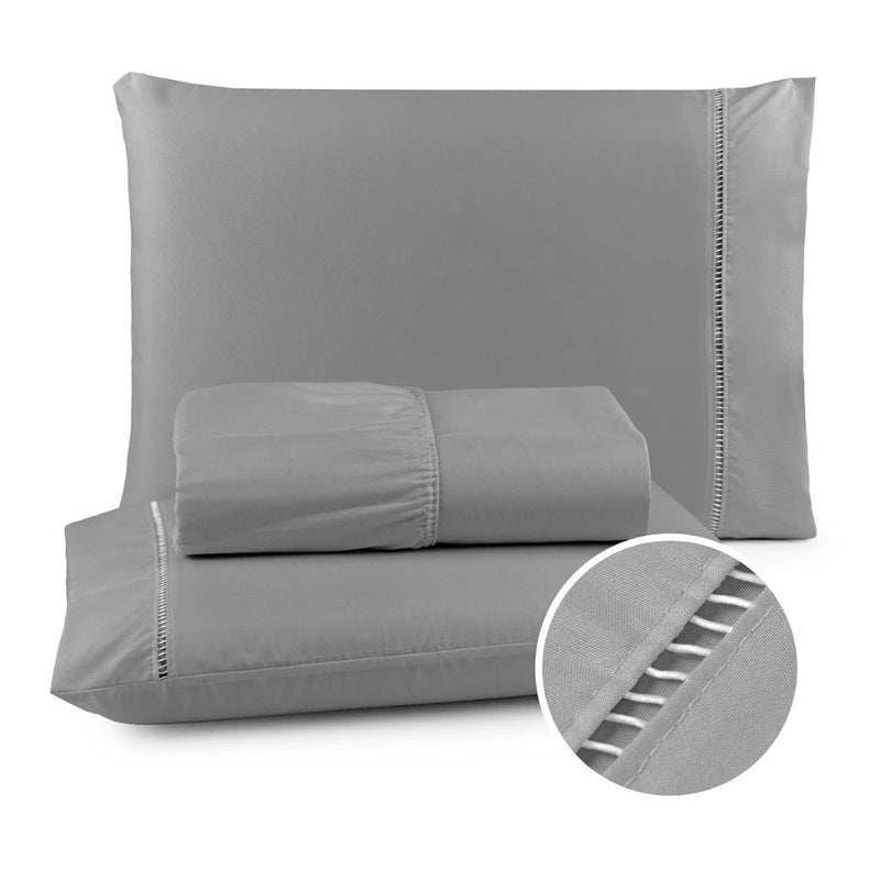 Jogo de Cama Queen 400 Fios Ponto Palito