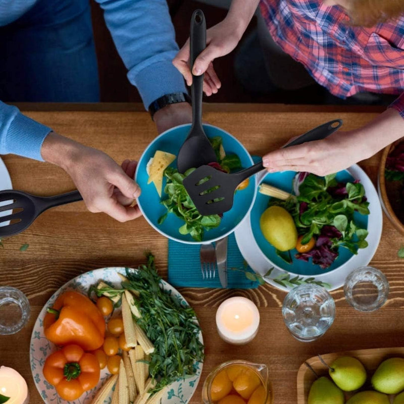 Kit 10 Peças de Utensílios Profissional de Silicone